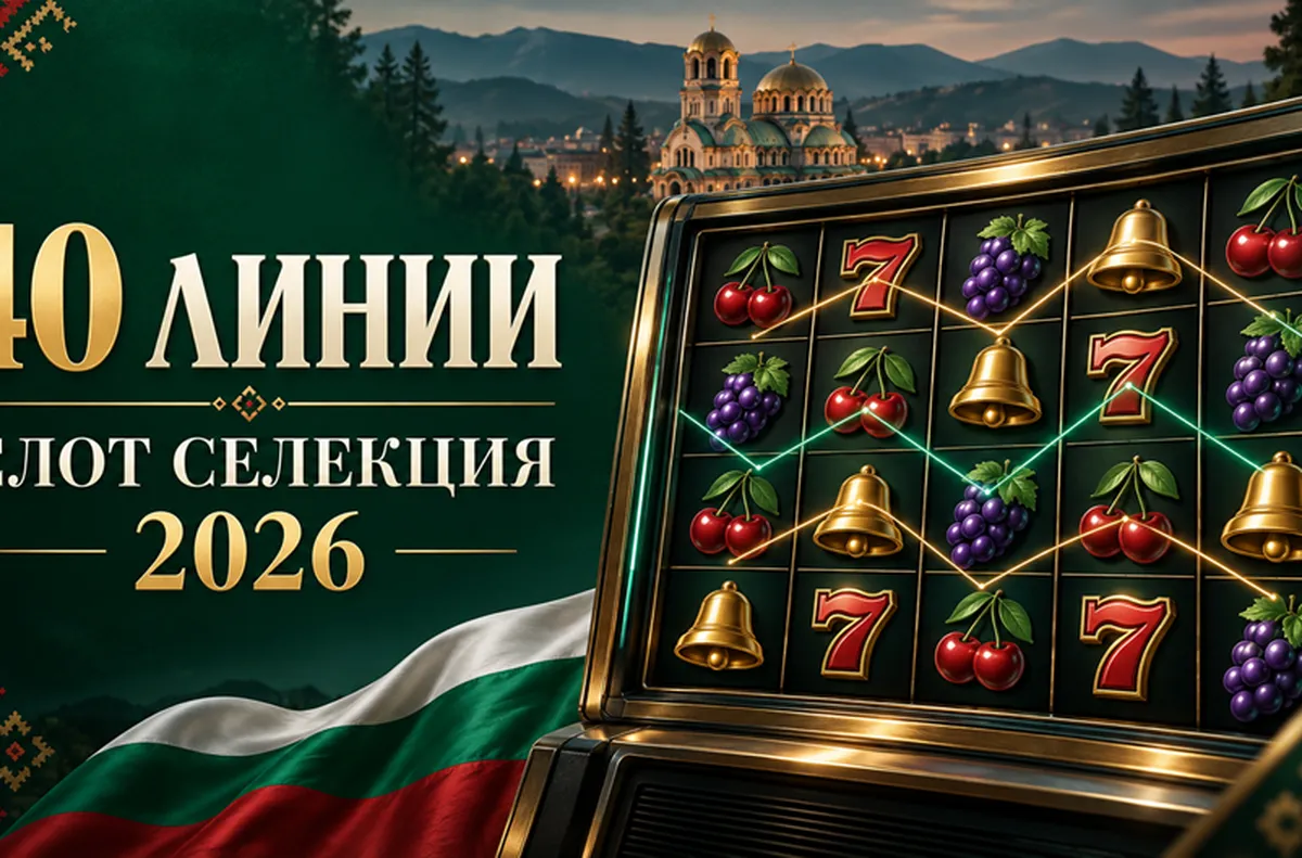 Казино игри 40 линии: слотове и казино брандове през 2026 г.