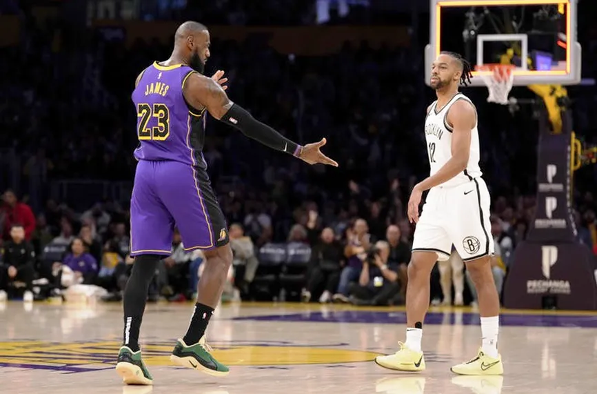  NBA: ЛА Лейкърс - Бруклин 102:101
