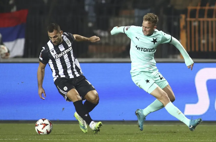 ПАОК - Славия Прага 2:0