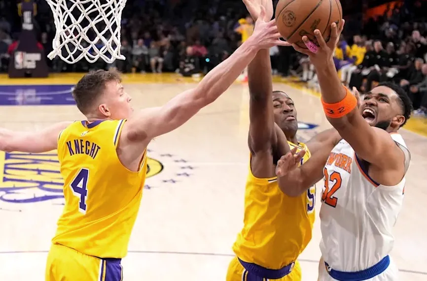NBA: ЛА Лейкърс - Ню Йорк 113:109 след прод.