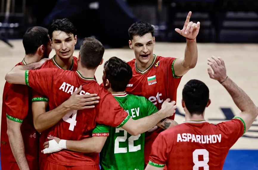 Волейбол: България - Словения 3:2