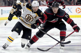 NHL Плейофи: Каролина - Бостън Брюинс 5:1