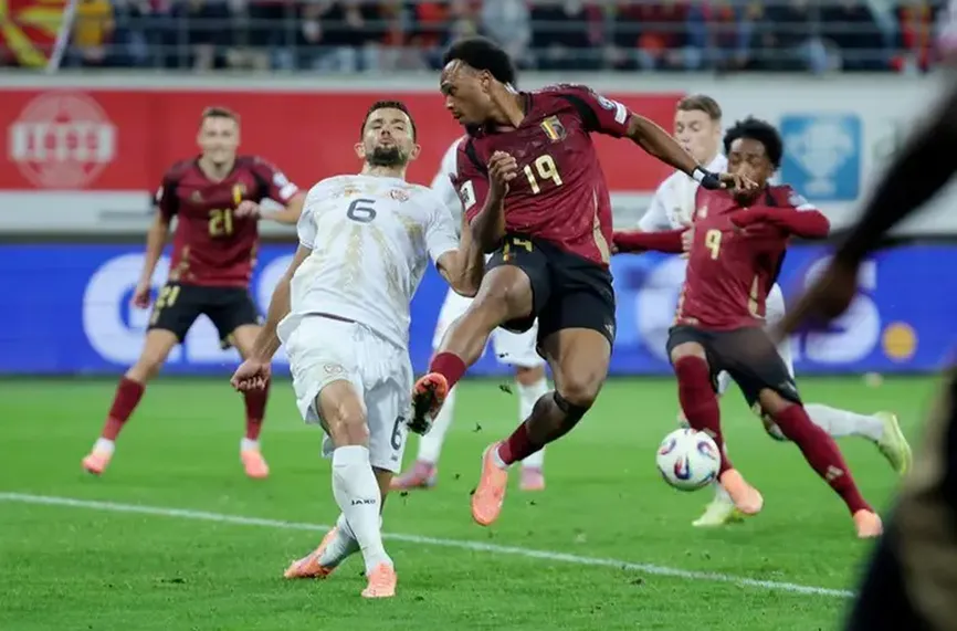 Белгия - Северна Македония 0:0