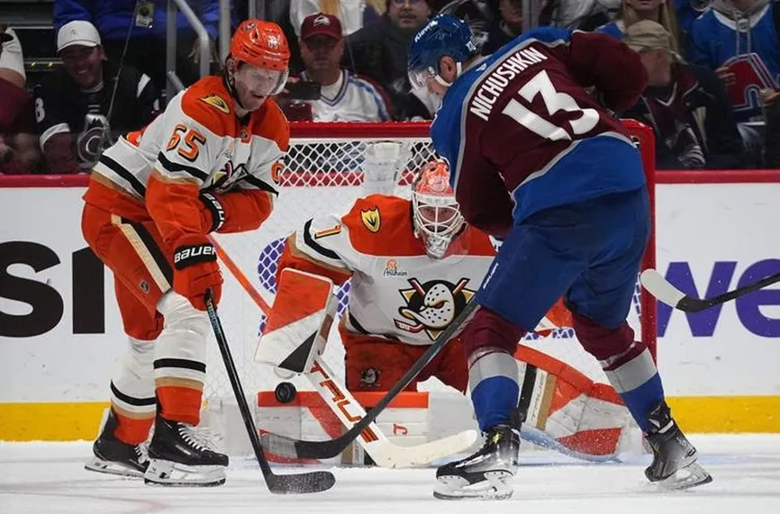 NHL: Колорадо Аваланч - Анахайм Дъкс 4:1