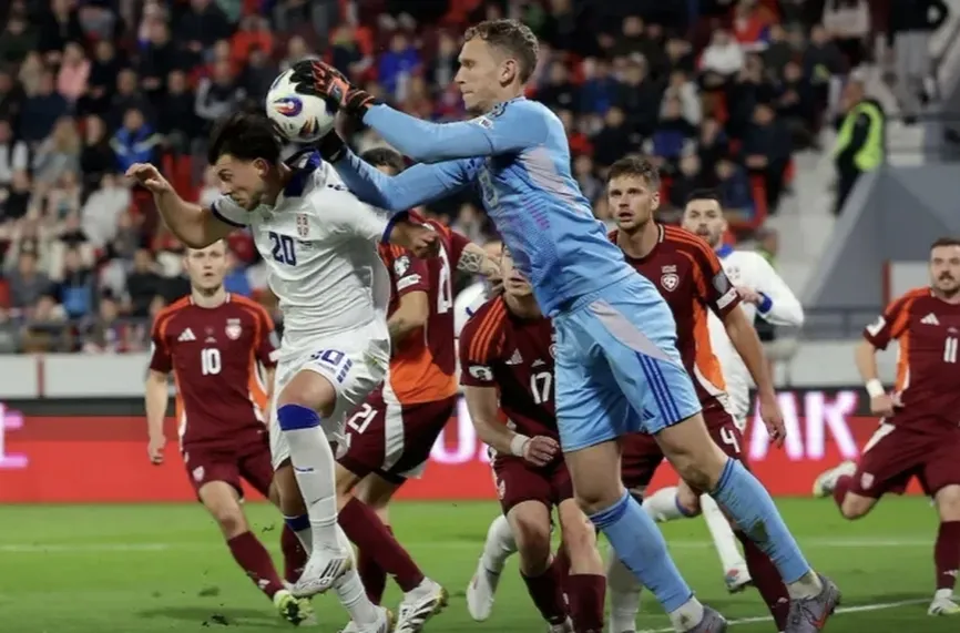 Сърбия - Латвия  2:1