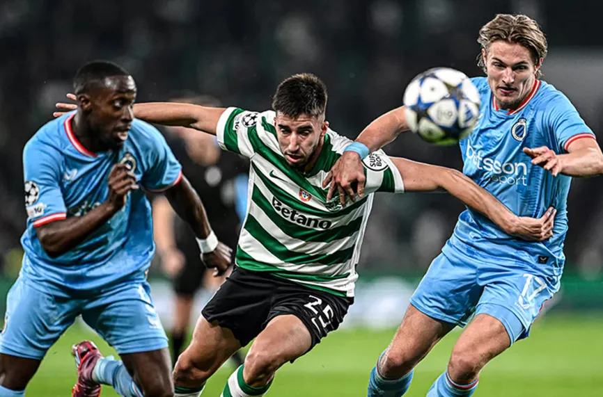 Спортинг Лисабон - ФК Брюж  3:0