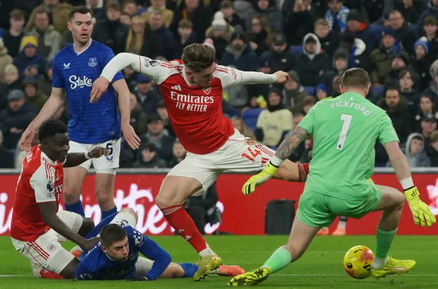 Евертън - Арсенал 0:1