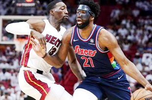 NBA: Маями Хийт - Филаделфия  120:85