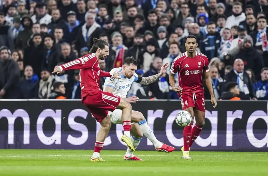 Марсилия - Ливърпул  0:3