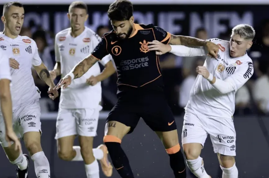 Сантос - Коринтианс  1:1