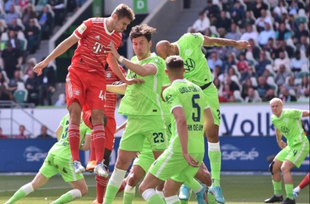 Волфсбург - Байерн   2:2