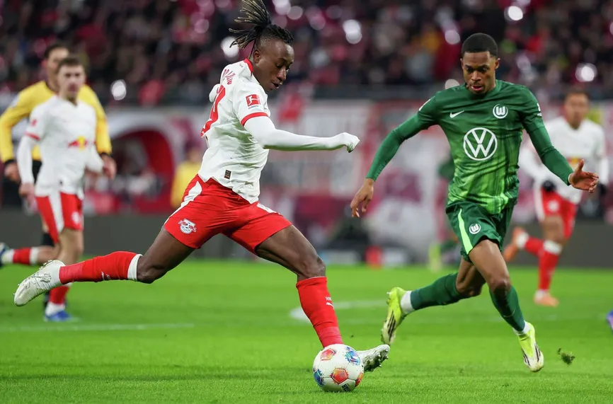 Лайпциг - Волфсбург  2:2