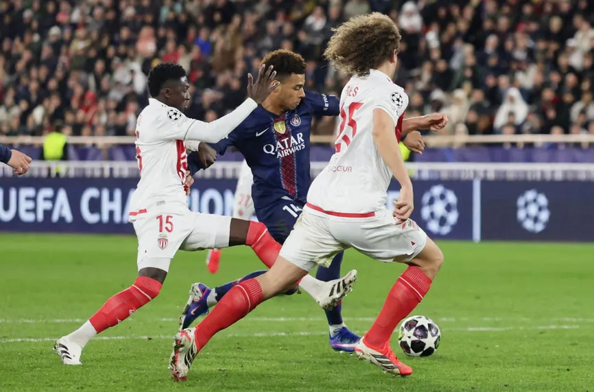 Монако - ПСЖ  2:3