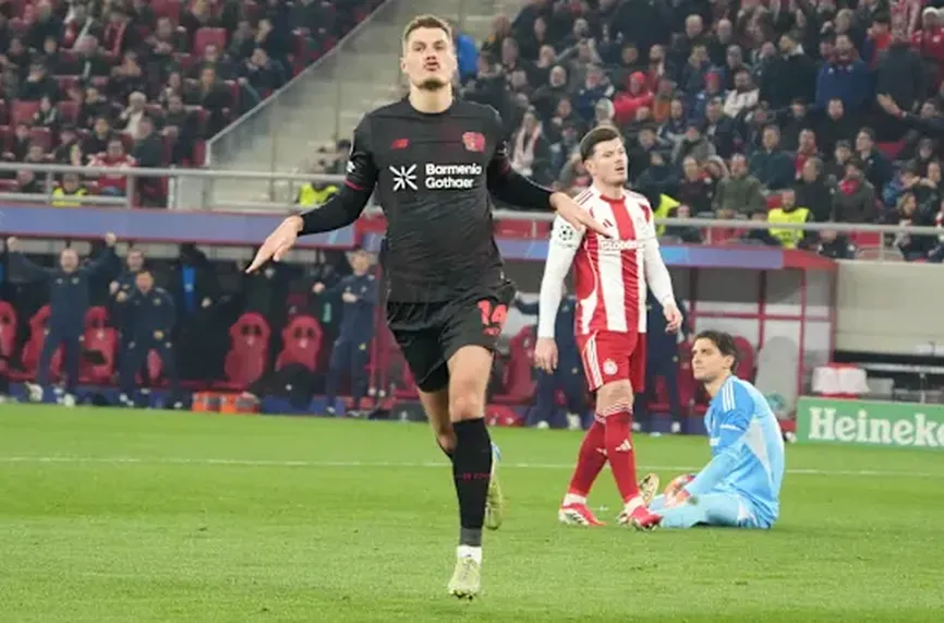 Олимпиакос - Леверкузен   0:2