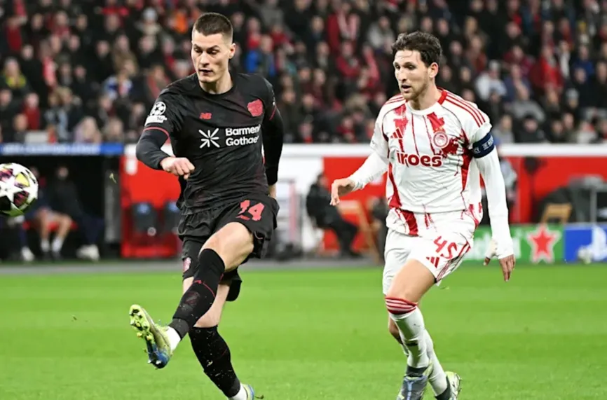 Леверкузен - Олимпиакос  0:0