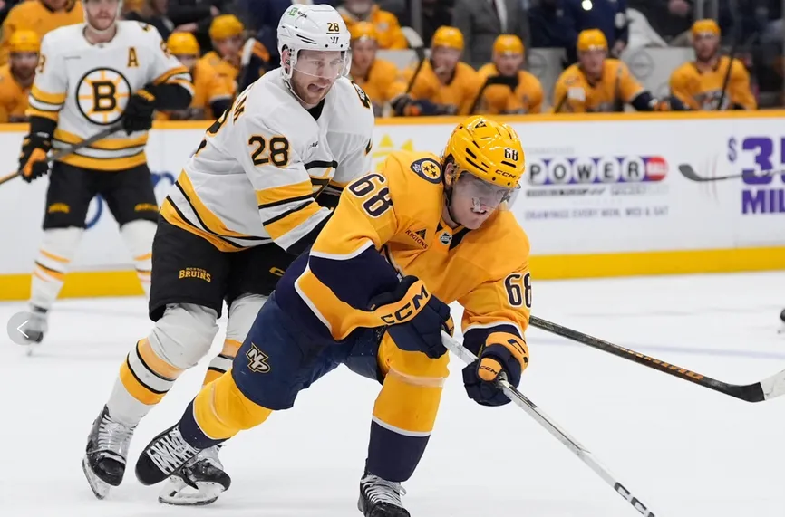 NHL: Нешвил - Бостън 6:3