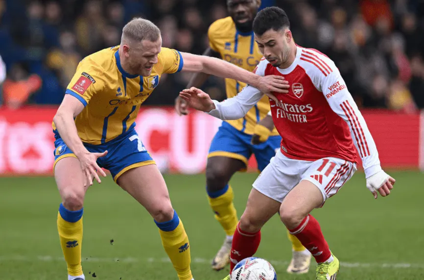 Мансфийлд - Арсенал  1:2