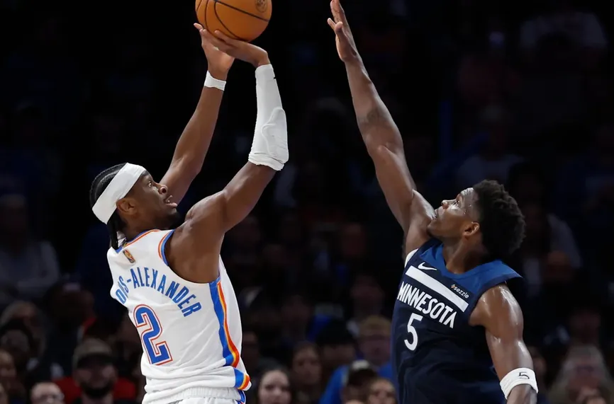 NBA: Оклахома - Минесота  116:103