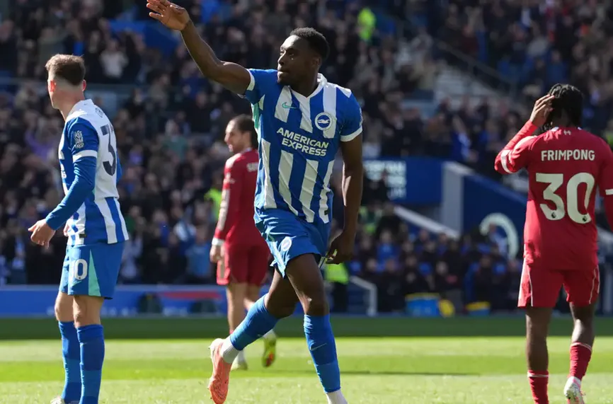 Брайтън - Ливърпул  2:1