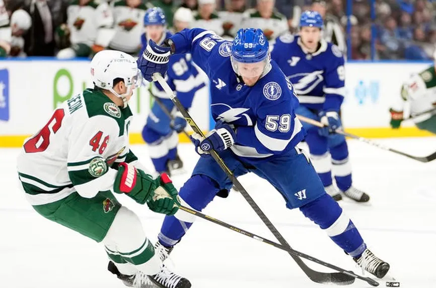 NHL: Тампа Бей - Минесота  6:3