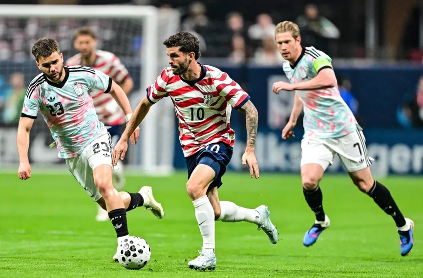 САЩ - Белгия  2:5