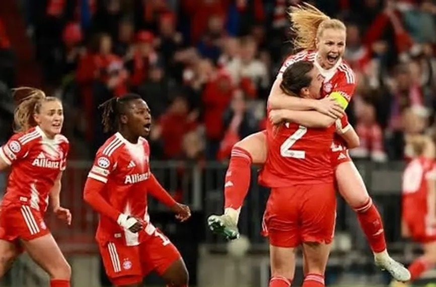 Байерн(ж) - Манчестър Юнайтед(ж)  2:1 - Шампионска лига за жени 2026