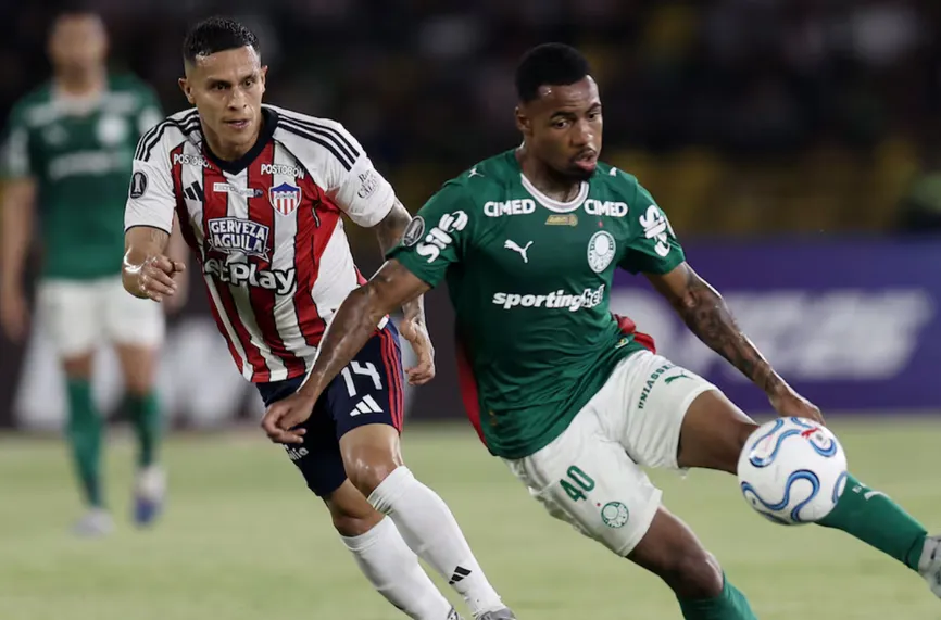 Либертадорес: Хуниор Баранкиля (Кол) - Палмейрас  1:1