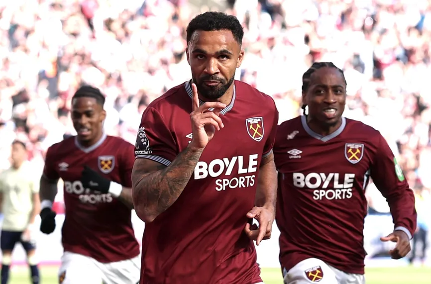 Уест Хям - Евертън  2:1