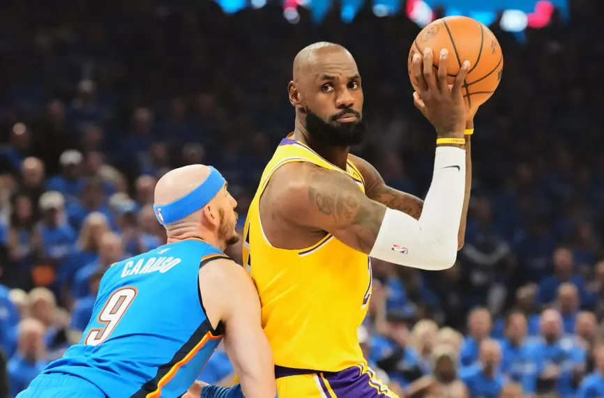NBA: Оклахома - ЛА Лейкърс  125:107