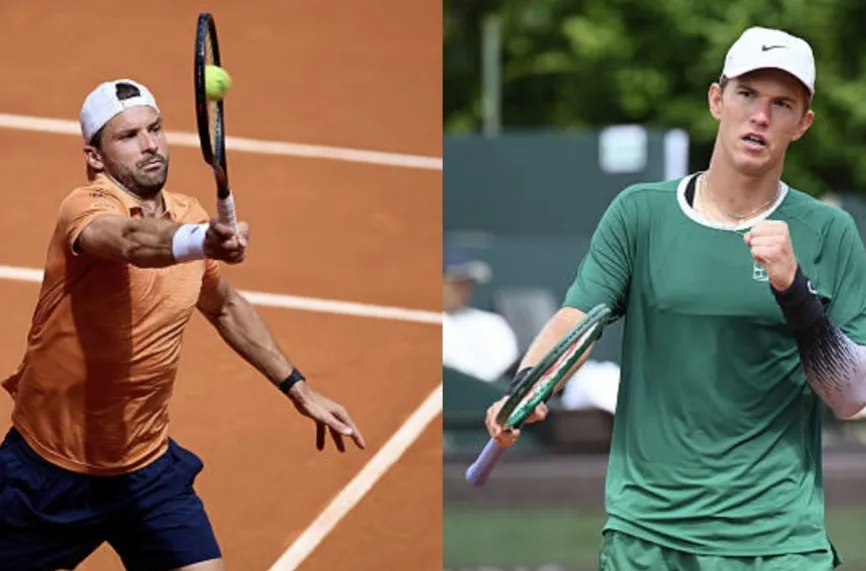 Григор Димитров - Мартин Дам  6:7, 6:7 - Бордо - Първи кръг