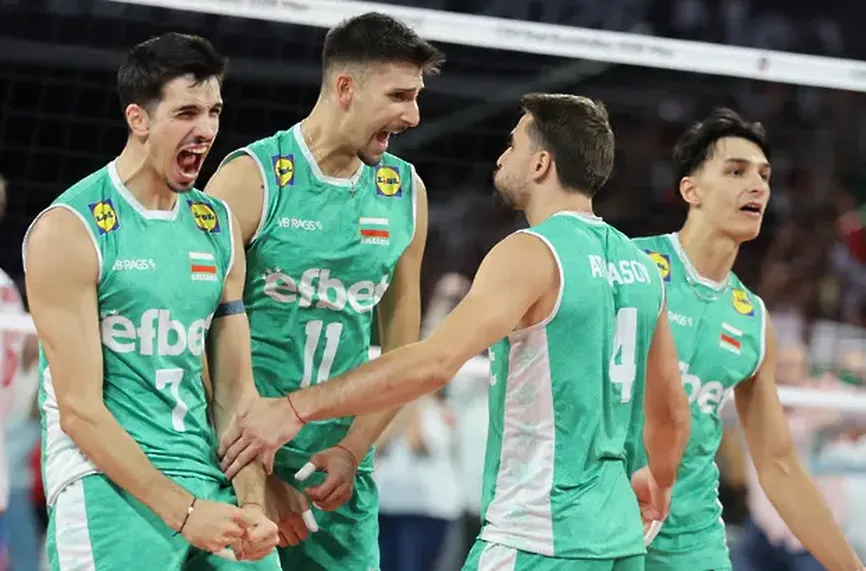 Волейбол: България - Полша  3:2