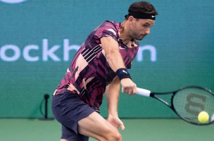 Григор Димитров -  Иржи Лехечка 1:2 сета