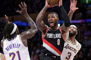 NBA: ЛА Лейкърс - Портланд 104:106