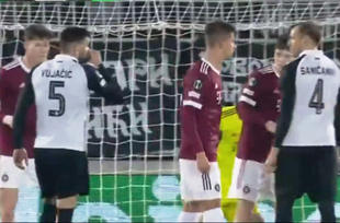 Партизан - Спарта Прага  2:1