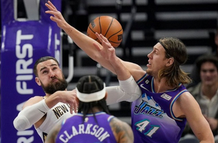 NBA: Юта Джаз - Ню Орлиънс  132:129 след прод.