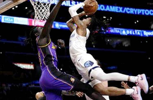 NBA: ЛА Лейкърс - Мемфис 122:121
