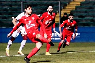 Анкона - Реджиана 2:1 (гол на Андреа Христов)