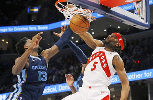 NBA: Мемфис - Торонто 103:106