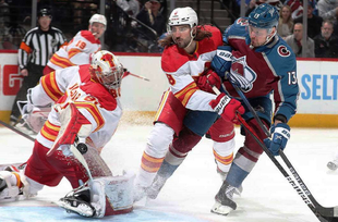 NHL: Колорадо - Калгари  3:4 прод.