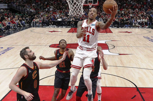 NBA: Чикаго Булс - Кливланд  101:91