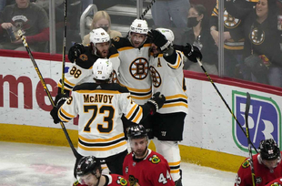NHL:  Чикаго - Бостън Брюинс  1:2 прод.