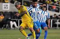 CONCACAF: Кълъмбъс - Монтерей 2:1 - Първи полуфинал