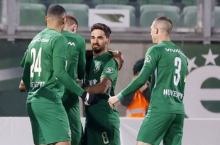 Лудогорец - Ботев Пд  2:0 (първо полувреме)