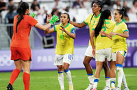 Париж 2024: Бразилия(ж) - Нигерия(ж)  1:0